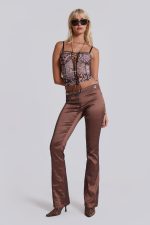 Zelda Lace Up Corset Top - Image 3