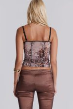 Zelda Lace Up Corset Top - Image 2