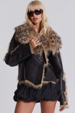 Seone Faux Fur Jacket - Image 3