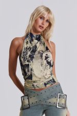 Vision Backless Halter Top - Image 3