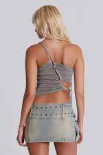 Denim Assassin Micro Mini Skirt - Image 6