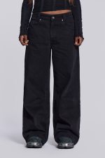Solid Black Colossus Jeans - Image 7