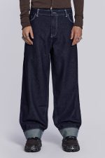 Sonic Embroidered Baggy Jeans - Image 2