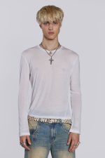 White Mist Long Sleeve Top - Image 6