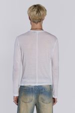 White Mist Long Sleeve Top - Image 8