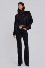 Solid Black Thirteen Jeans - Image 2