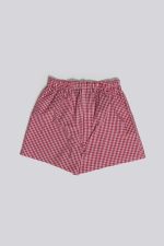 Red Gingham Printed Boxers - Image 2