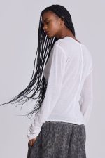 White Mist Long Sleeve Top - Image 4