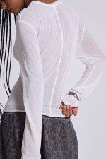 White Mist Long Sleeve Top - Image 5