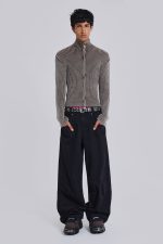 Solid Black Low Rise Colossus Jeans - Image 6