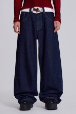 Indigo Low Rise Colossus Baggy Jeans - Image 10