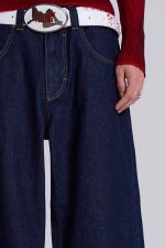 Indigo Low Rise Colossus Baggy Jeans - Image 9