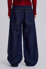 Indigo Low Rise Colossus Baggy Jeans - Image 12