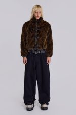 Brown Mendoza Faux Fur Jacket - Image 15