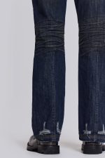 Embroidered Bass Flared Jeans - Image 4