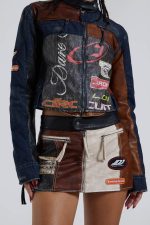 Daytona Vegan Leather Mini Skirt - Image 8