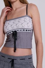 Thursday Pinstripe Cami Top - Image 4