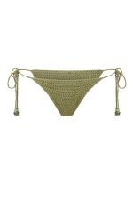 Green Canary Knit Micro Bikini Bottoms - Image 6