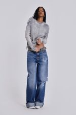 Sonic Jeans in Vintage Blue Wash - Image 5