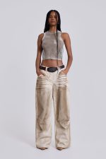 Sand Oil Wash Colossus Jeans - Image 3