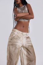 Sand Oil Wash Colossus Jeans - Image 5