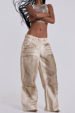 Sand Oil Wash Colossus Jeans - Image 8