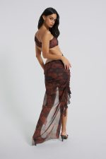 Athena One Shoulder Draped Maxi Dress - Image 5