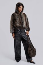 Ash Faux Leather Colossus Trousers - Image 5