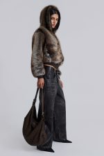 Ash Faux Leather Colossus Trousers - Image 4