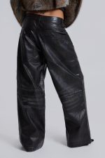 Ash Faux Leather Colossus Trousers - Image 3
