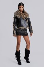 Seone Faux Fur Jacket - Image 5