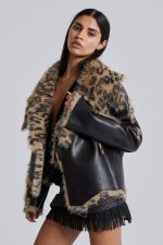 Seone Faux Fur Jacket - Image 6