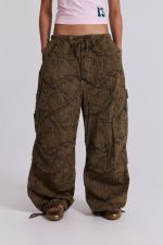 Forest Camo Parachute Pants - Image 6