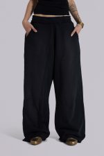 Black Baggy Monster Joggers - Image 2