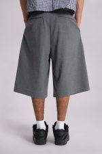 Grey Goliath Tailored Baggy Shorts - Image 3