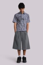 Grey Goliath Tailored Baggy Shorts - Image 2