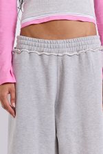 Grey Marl Monster Jogger Shorts - Image 6