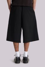 Black Goliath Tailored Baggy Shorts - Image 5