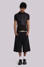 Black Goliath Tailored Baggy Shorts - Image 8