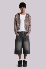 Washed Black Jumbo Jorts - Image 2