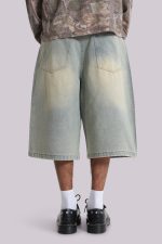 Light Wash Jumbo Jorts - Image 4