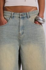 Light Wash Jumbo Jorts - Image 2