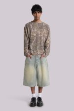 Light Wash Jumbo Jorts - Image 2