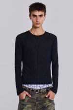 Black Mist Long Sleeve Top - Image 5