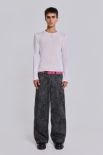 White Mist Long Sleeve Top - Image 2