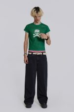 Solid Black Low Rise Colossus Jeans - Image 2
