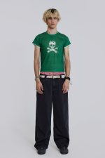 Solid Black Low Rise Colossus Jeans - Image 4