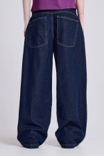 Indigo Low Rise Colossus Baggy Jeans - Image 5