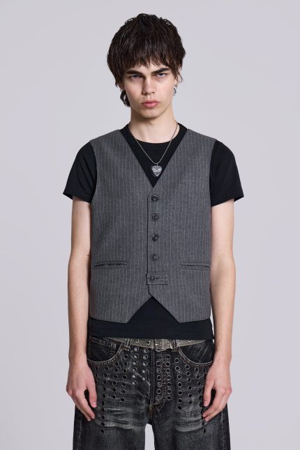 Corey Pinstripe Waistcoat