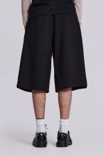 Black Goliath Tailored Baggy Shorts - Image 3
